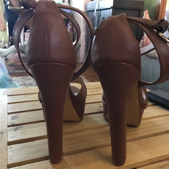 Colin Stuart open toe heel with ankle strap - Picture 4 of 9